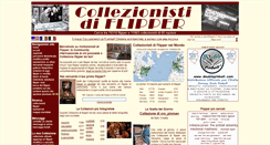 Desktop Screenshot of collezionistidiflipper.it